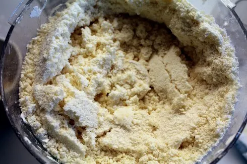 Food processor dough for Nutella Mint Rugelach | Take Two Tapas | #Nutella #Rugelach #Cookie #Dessert #Mint #ThinMints