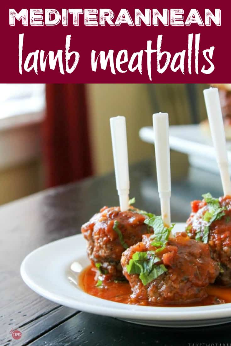Lamb Meatballs - Mediterranean Lamb Meatballs in Spicy Sauce