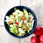 Crispy Celery Slaw | Take Two Tapas | #Celery #Slaw #Summer #SideDish #BBQ