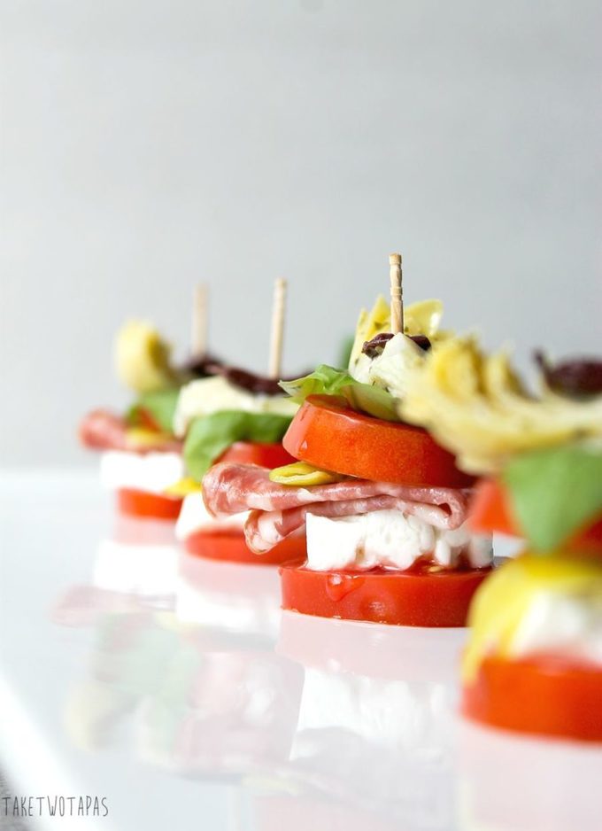 Mediterranean Salad Stacks | Take Two Tapas