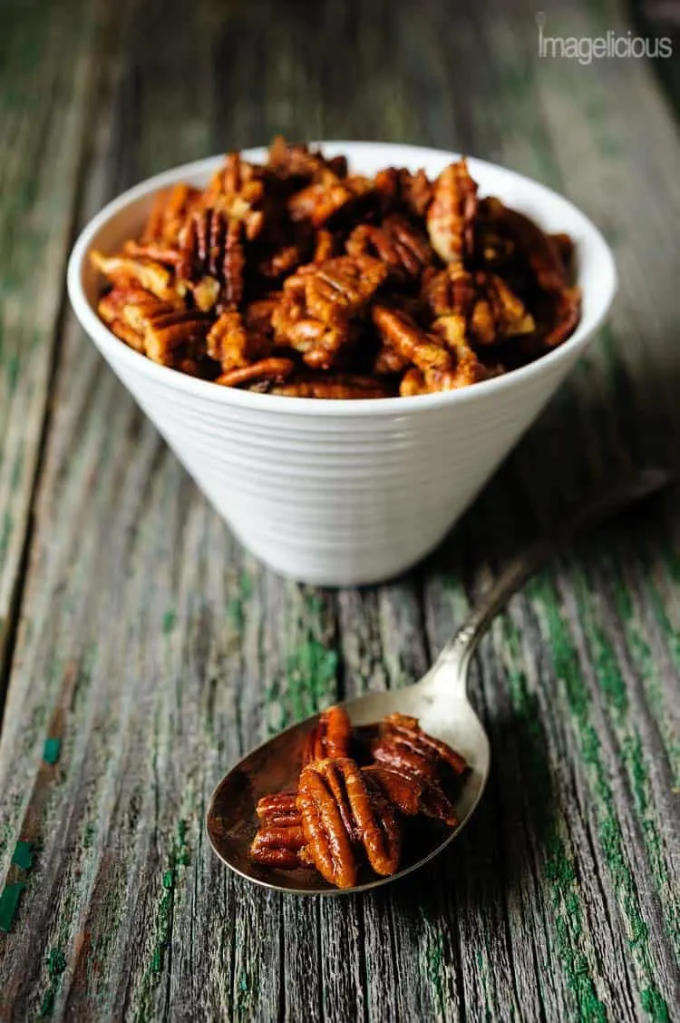 caramel pecans