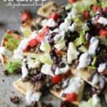 Love to grab a Gyro sandwich on the run? All the flavors of a Gyro but in the form of Nachos. Greek flavors like cucumber, dill, lamb, and Kalamata olives. Gyro Nachos with Pita Chips Recipe | Take Two Tapas