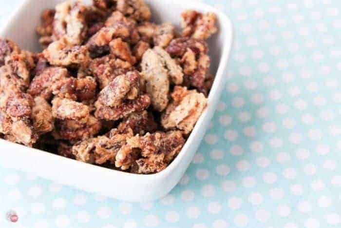 Candied Pecans – Easy Crispy Sugared Pecans Recipe