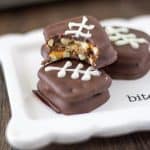 Big Game Reese's Pretzel Football Cookies | Take Two Tapas | #Reeses #Pretzel #Football #Cookies #Chocolate #GameDay
