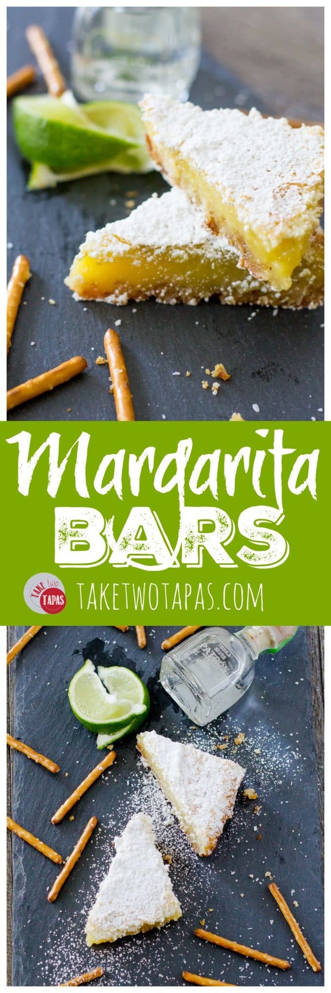 Margarita Bars For An Adult Take On a Classic Lemon Bar