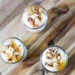 Creamy Coconut Caramel Pie Shooters Recipe | Take Two Tapas | #Coconut #Caramel #DessertShooters #SummerDesserts #PieRecipe