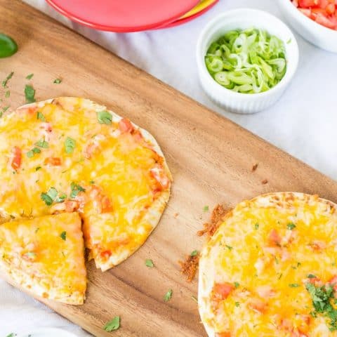 Mexican Pizzas Made at a Home Fiesta | Take Two Tapas