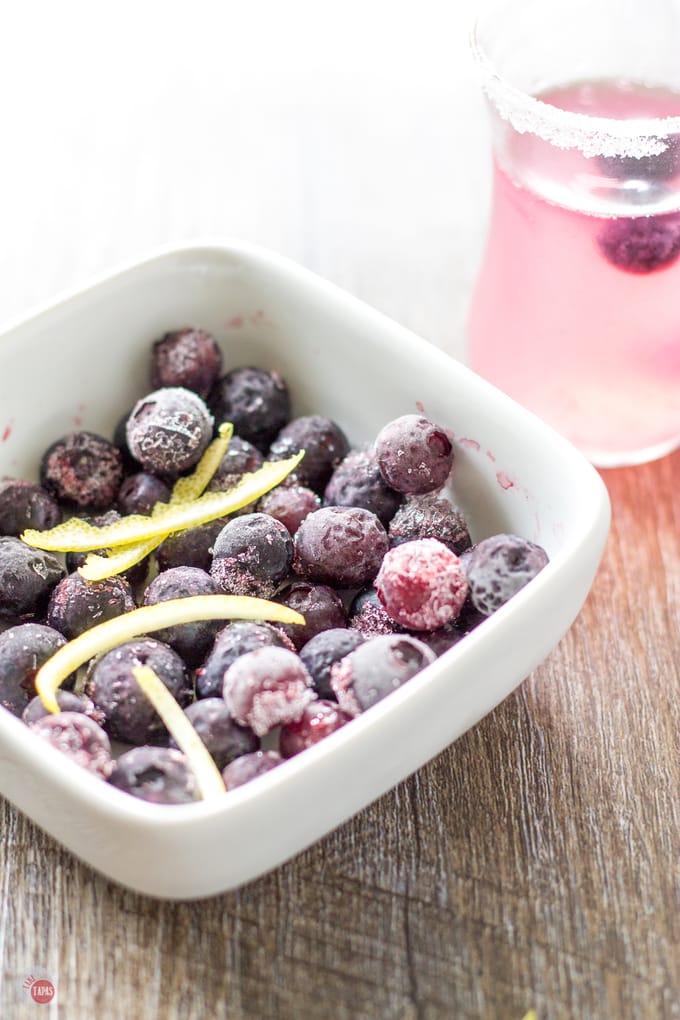 Lemonade and Blueberry Slammer Shots | Take Two Tapas