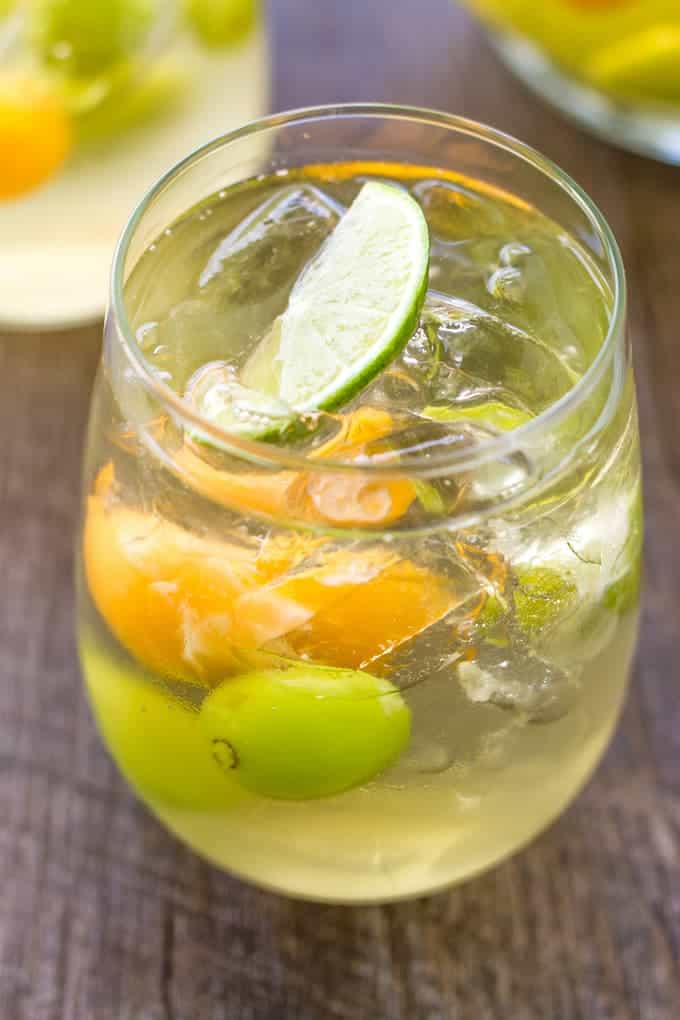 3 Ingredient Sangria for Summer Sipping and Entertaining | Take Two Tapas | 3 Ingredient Cocktails