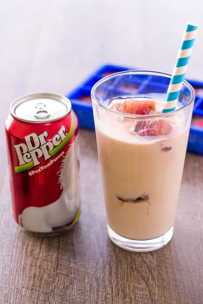 Dr Pepper Inside Out Floats for a Twist on a Classic Summer Treat | Take Two Tapas