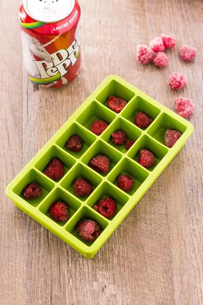 Making Dr Pepper ice cubes for my Inside Out Floats | Take Two Tapas