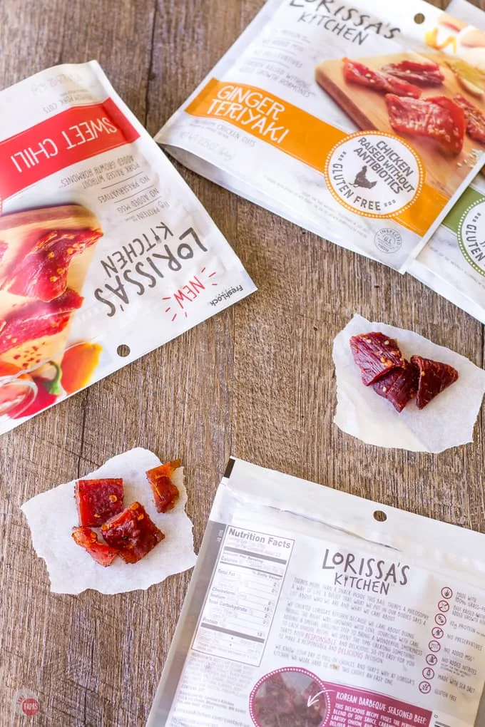 How I hike with protein rich mean snacks from Lorissa's Kitchen | Take Two Tapas