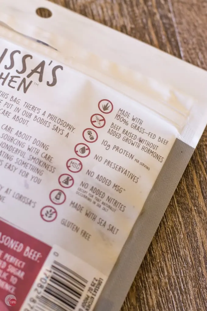 Lorissa's Meat Snacks with Protein | Take Two Tapas