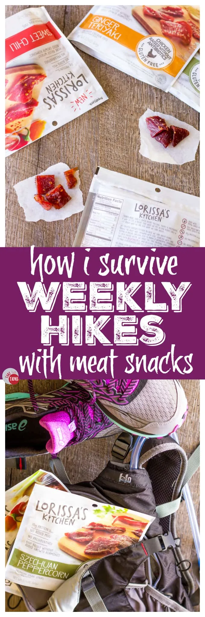 Surviving my weekly hikes with protein meat snacks | Take Two Tapas