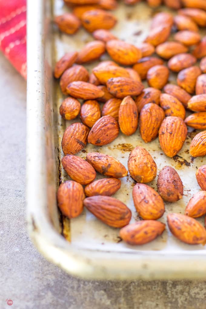 Smoked Paprika Almonds with Bacon | Take Two Tapas