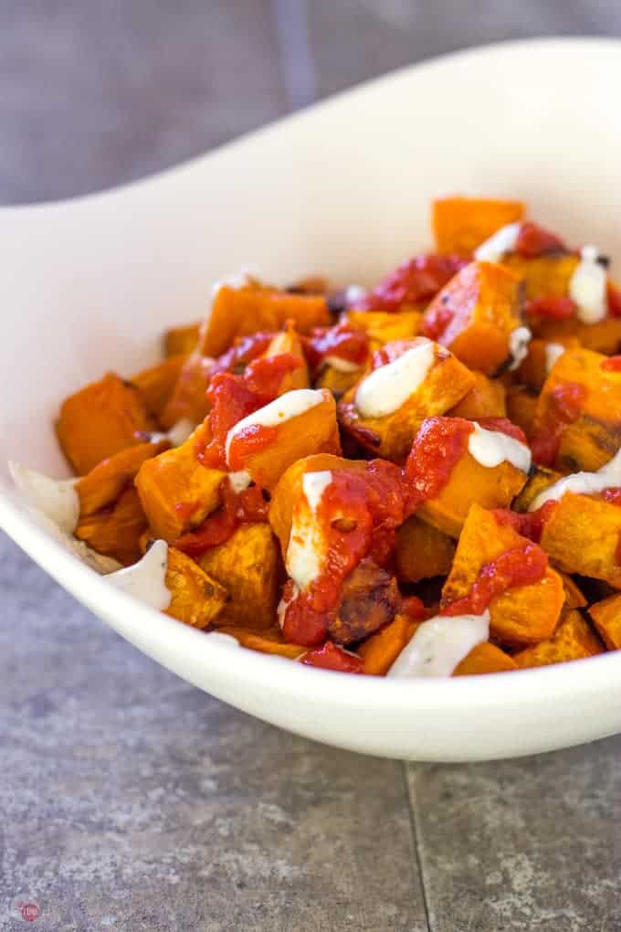 Sweet Potato Patatas Bravas | Take Two Tapas