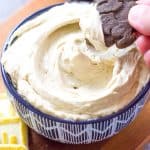 Just like a taste of my morning Chai Latte Dip | Take Two Tapas | #Chai #Latte #ChaiLatte #ChaiLatteDip