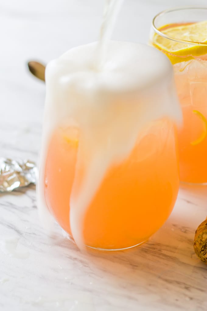 This is how Friday feels | Grapefruit Lemonade Crush Cocktail | Take Two Tapas | #Grapefruit #Lemonade #CocktailRecipe #3IngredientCocktail #EntertainingRecipes