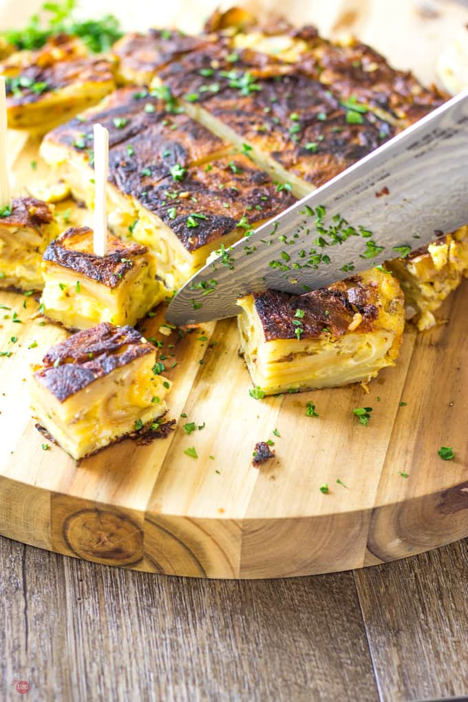 Let's fry the Tortilla Espanola | Take Two Tapas