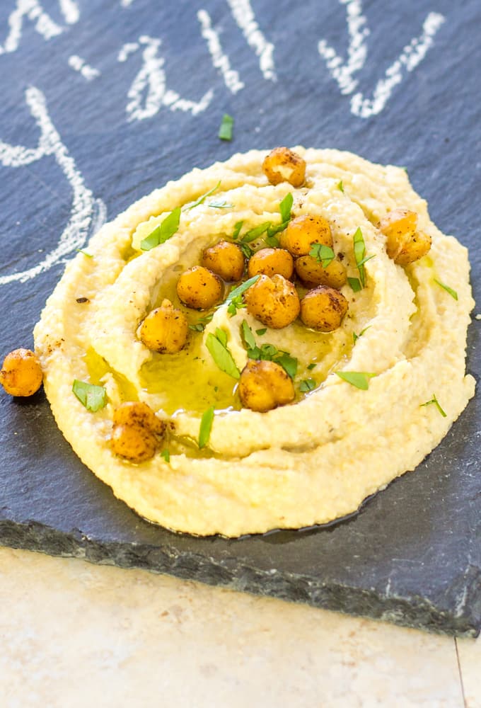 Super creamy shawarma hummus | Take Two Tapas