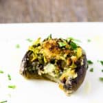 Bite into these tasty Magnificent Stuffed Mushrooms | Take Two Tapas | #StuffedMushrooms #mushrooms #appetizers