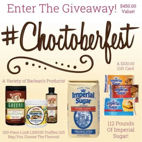 #Choctoberfest2017 Giveaway Graphic