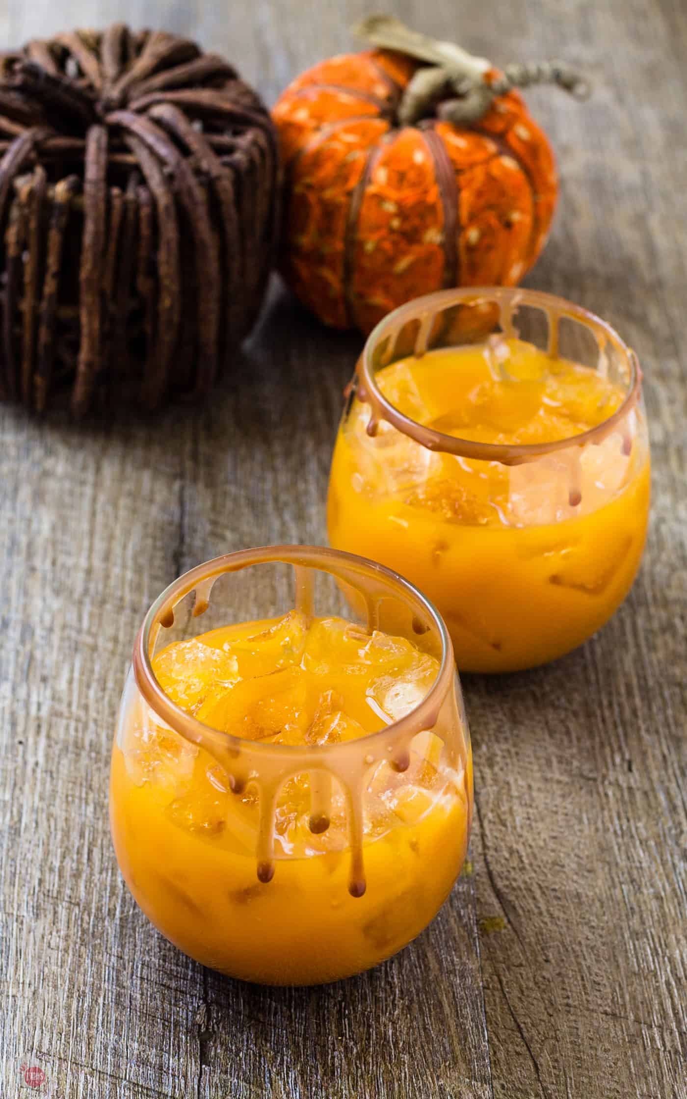 A simple mixture of pumpkin puree, apple cider, and bourbon is all you need for my Pumpkin Apple Punch.