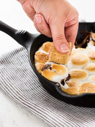 Smores Skillet Dip - If You Give A Blonde A Kitchen | Take Two Tapas