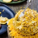 Honey Mustard Cheese Ball for Holidays | Take Two Tapas | #HoneyMustard #honey #mustard #Cheeseball #Cheese #Holidays