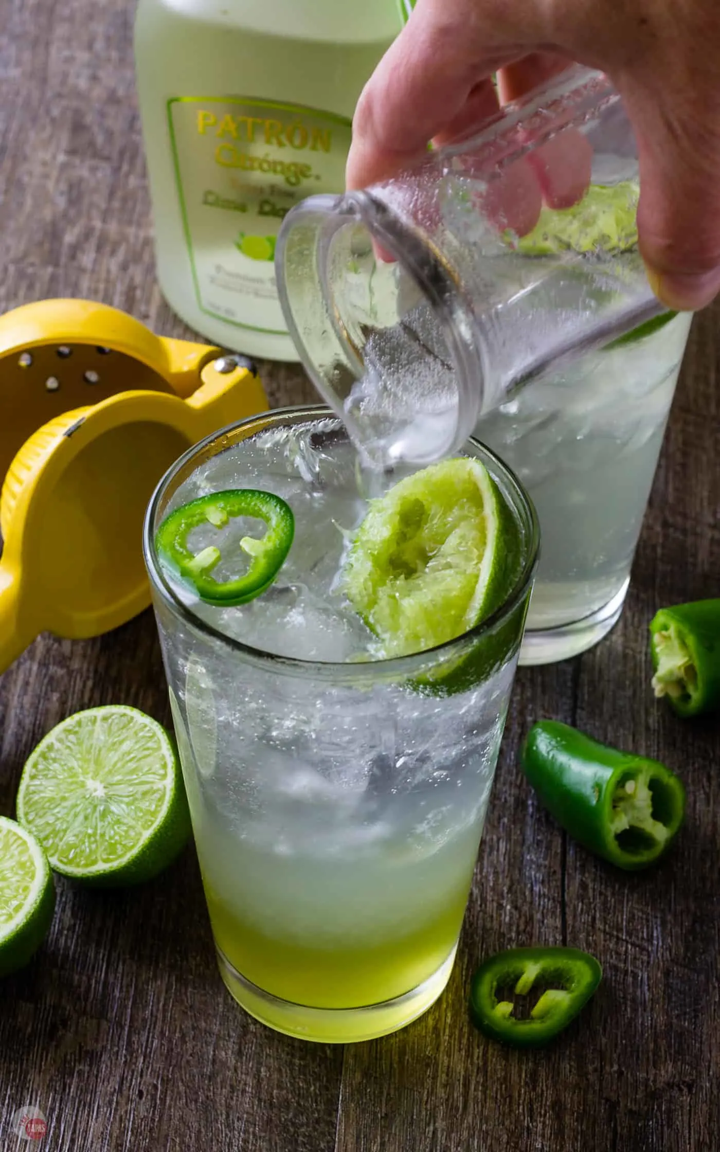 Coconut and Lime are great together! | Lime Coconut Cooler | Take Two Tapas #Lime #Coconut #Cooler #Tequila