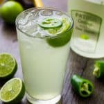 Lime Coconut Cooler Cocktail is light and crisp | Take Two Tapas #Coconut #Lime #Cocktail #Cooler