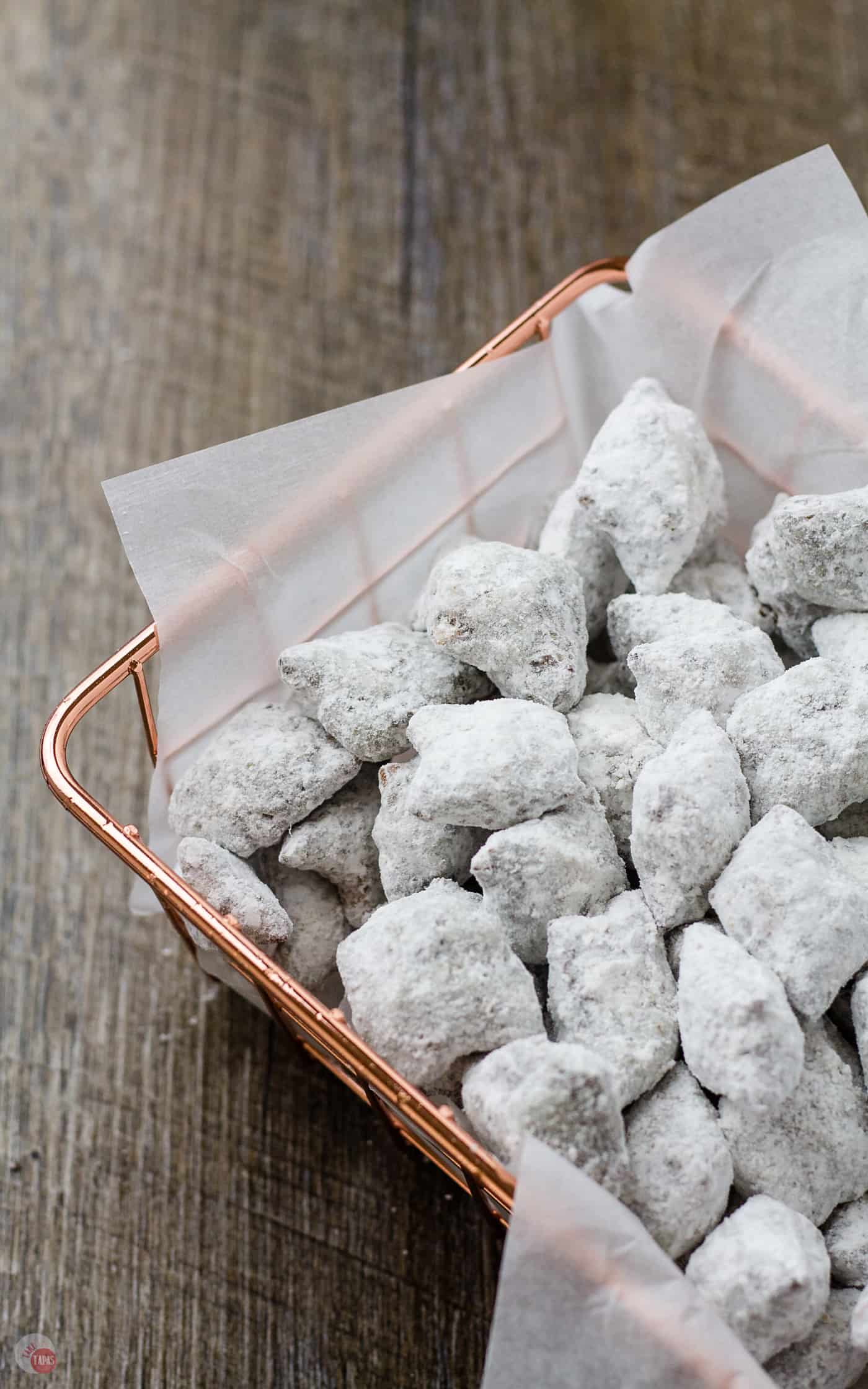 What is the secret ingredient in my Peanut Butter Pretzel Puppy Chow? | Take Two Tapas | #PuppyChow #PeanutButterPretzel #SnackMix #PuppyChowRecipe #MuddyBuddyRecipe #PuppyChowVariation