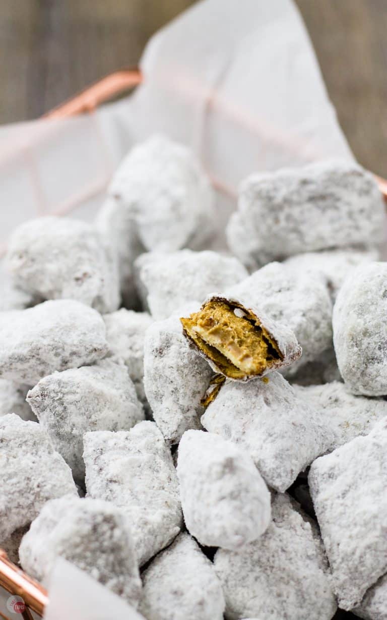 puppy chow with pretzels