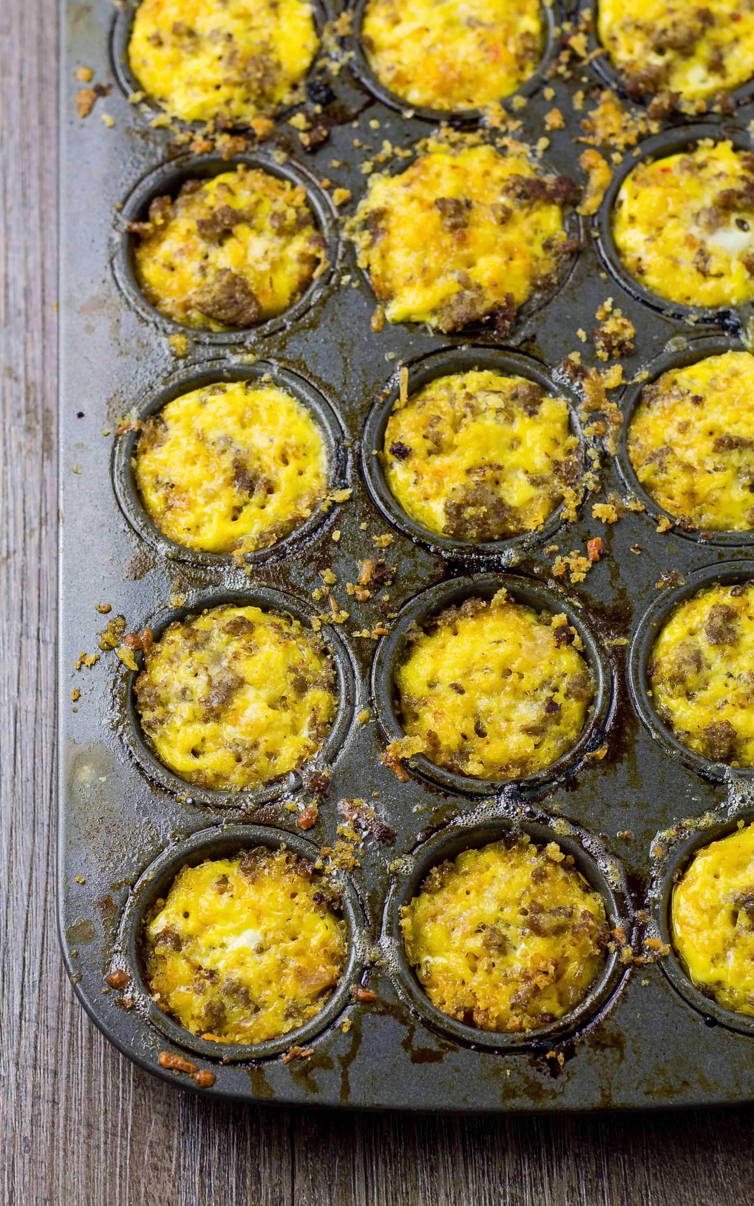 A great breakfast dish | Breakfast Casserole Bites | Take Two Tapas | Prep the night before | Breakfast Casserole Bites | Take Two Tapas | #Breakfast #Casserole #Bites #MiniMuffins