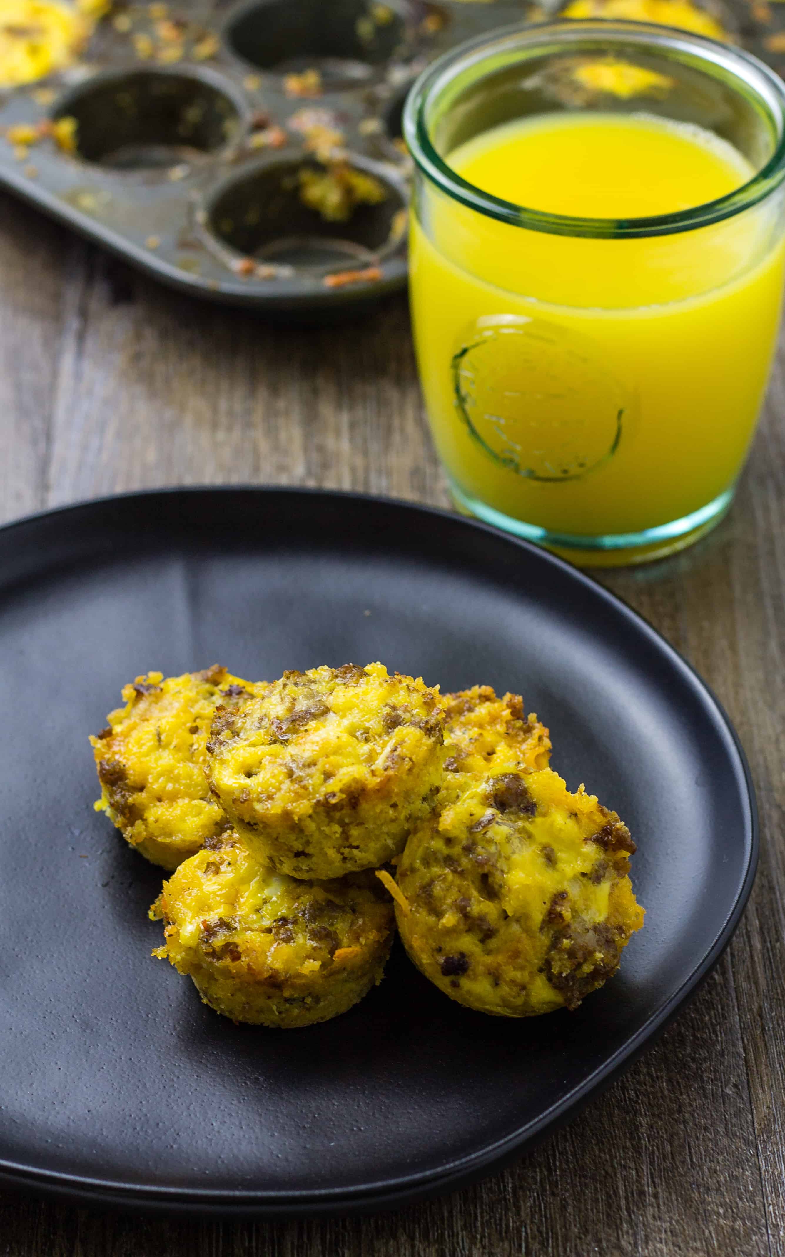 Morning Breakfast Casserole Bites | Take Two Tapas | #Breakfast #Casserole #Bites #MiniMuffins