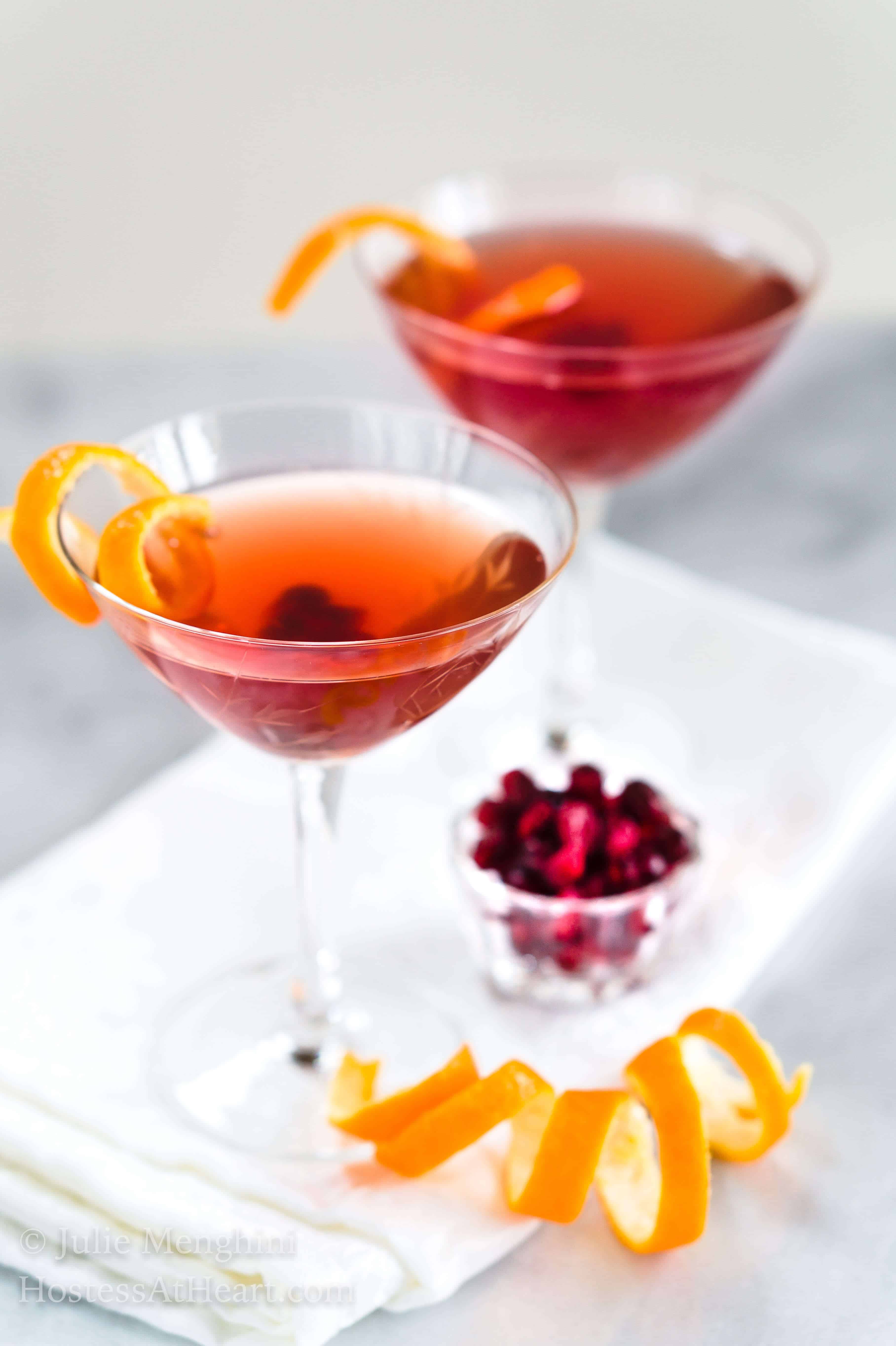 two martinis