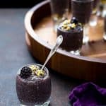 New Year. New You. New Dessert Options. These paleo Berry Chia Pudding Dessert Shooters will feed your festive spirit AND keep your #healthgoals on track.