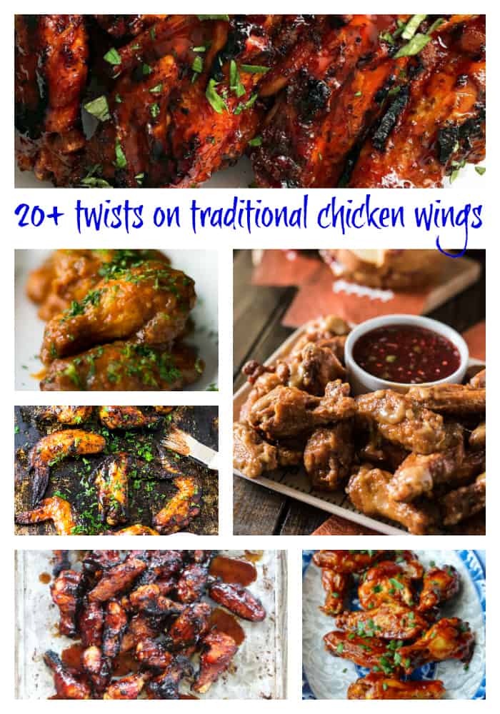 Twisted traditional chicken wing recipes | Take Two Tapas | #Chickenwings #wings #recipes