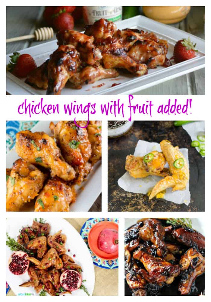 Chicken wings with fruity additions | Take Two Tapas | #ChickenWings #Wings #Fruit #recipes