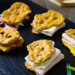 Two-Bite Pretzel Sliders for game day when it is #timetocrunch | Take Two Tapas | #AD @PretzelCrisps #Sliders #Pretzels #GameDay