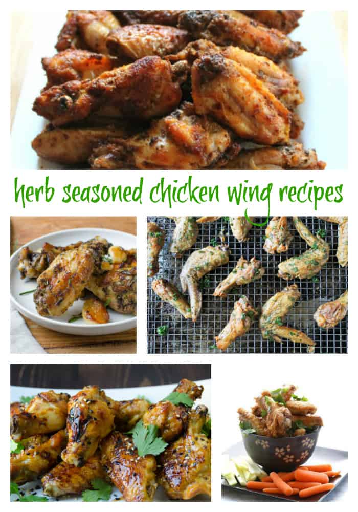 herb seasoned chicken wings | Take Two Tapas | #chickenwings #wings #herbs #seasonings
