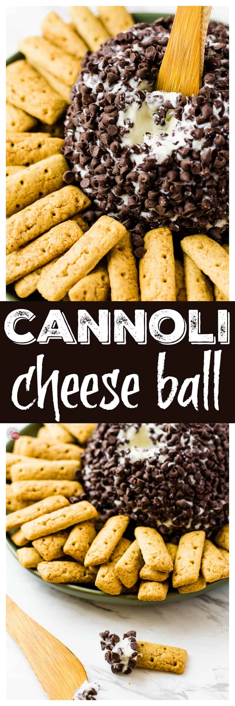 Cannoli Cheese Ball A Crazy Way to Eat Cannolis?