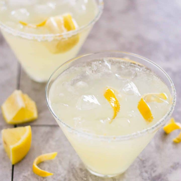 Lemon Drop Dazzler A Refreshing Sparkling Lemon Drop Cocktail