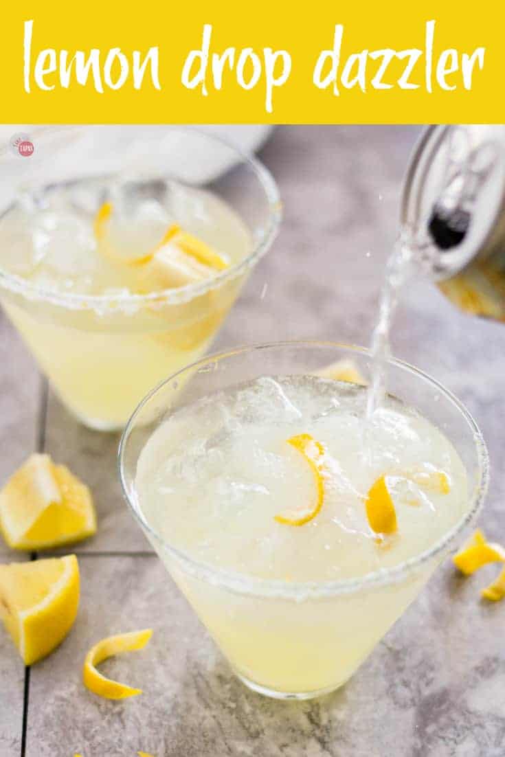 Sparkling Lemon Drop Dazzler Pinterest Image