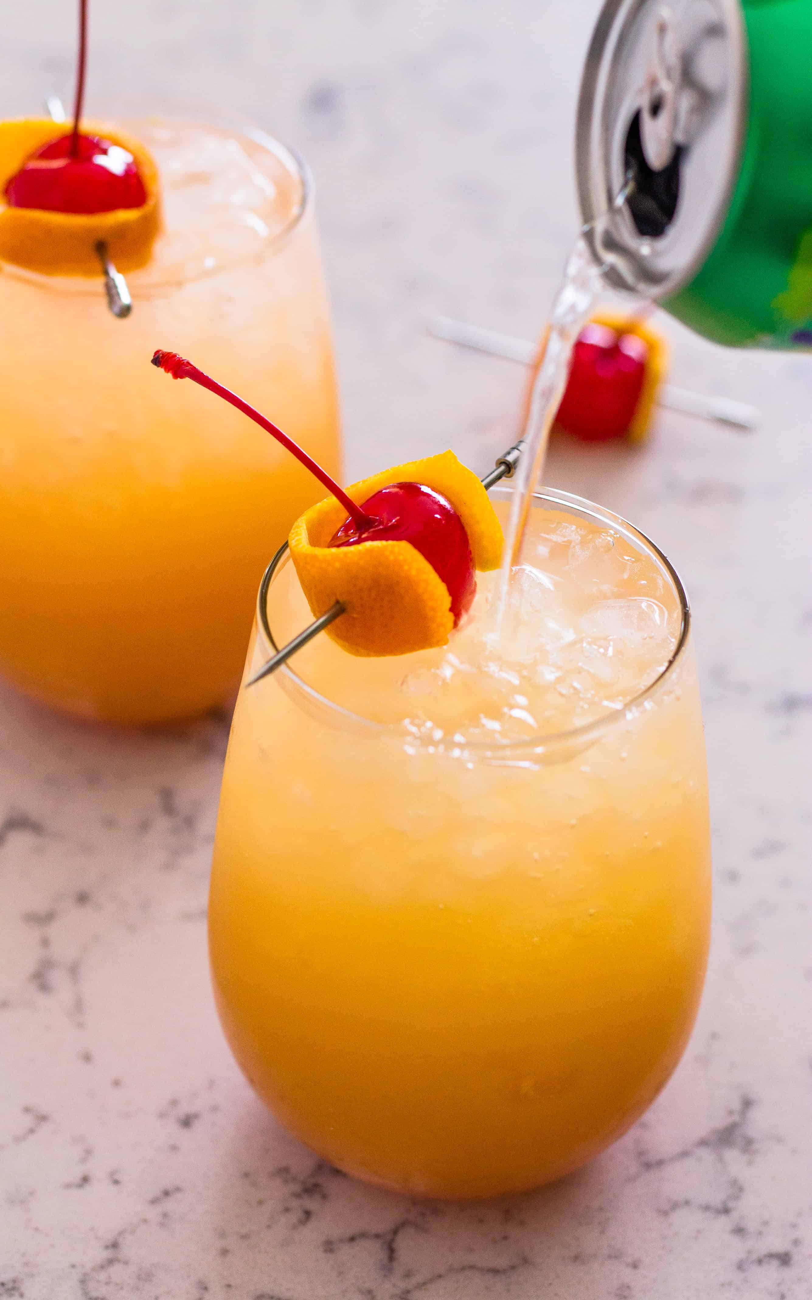 Best Bahama Mama Cocktail {Skinny Version} - Take Two Tapas