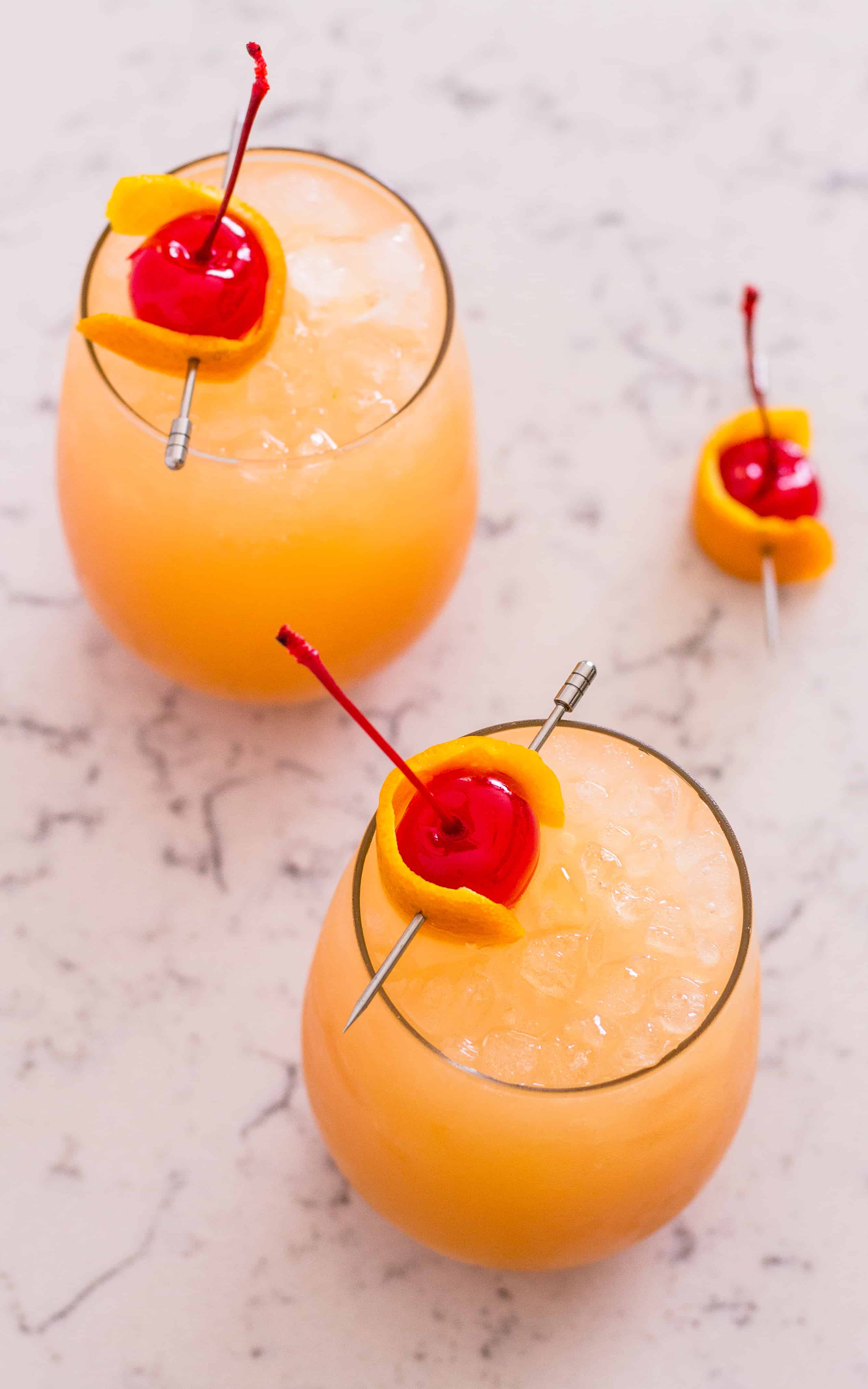 Best Bahama Mama Cocktail {Skinny Version} - Take Two Tapas