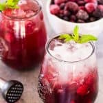 A Simple and Skinny Sangria Spritzer | Take Two Tapas | #Sangria #Spritzer #SkinnyCocktails #WineCocktails #EasyCocktails #SimpleCocktails