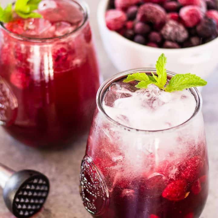 Skinny Sangria Spritzer A Sweet Sparkling Berry Wine Cocktail,Full Sun Deer Resistant Shrubs