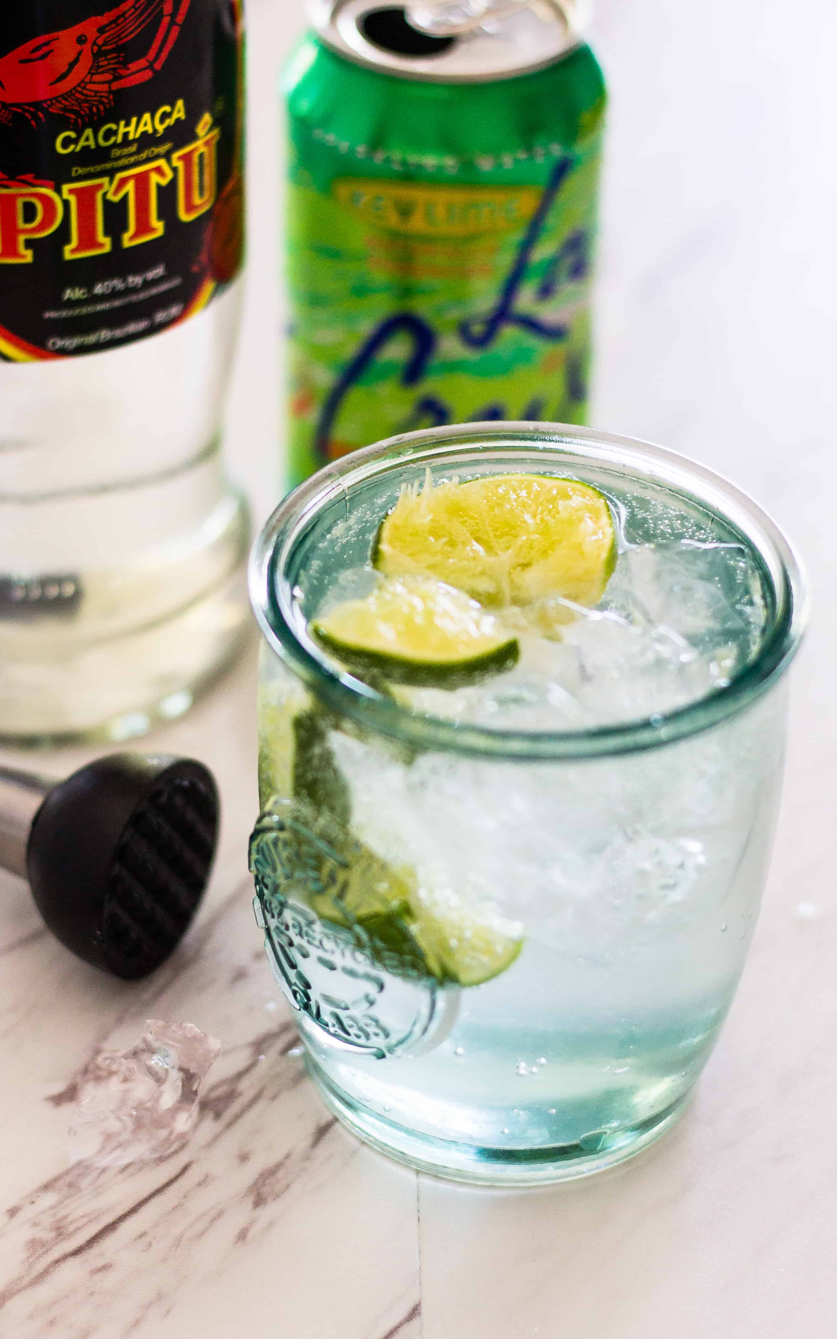 Hide the jalapeño in this Caipirinha Cocktail