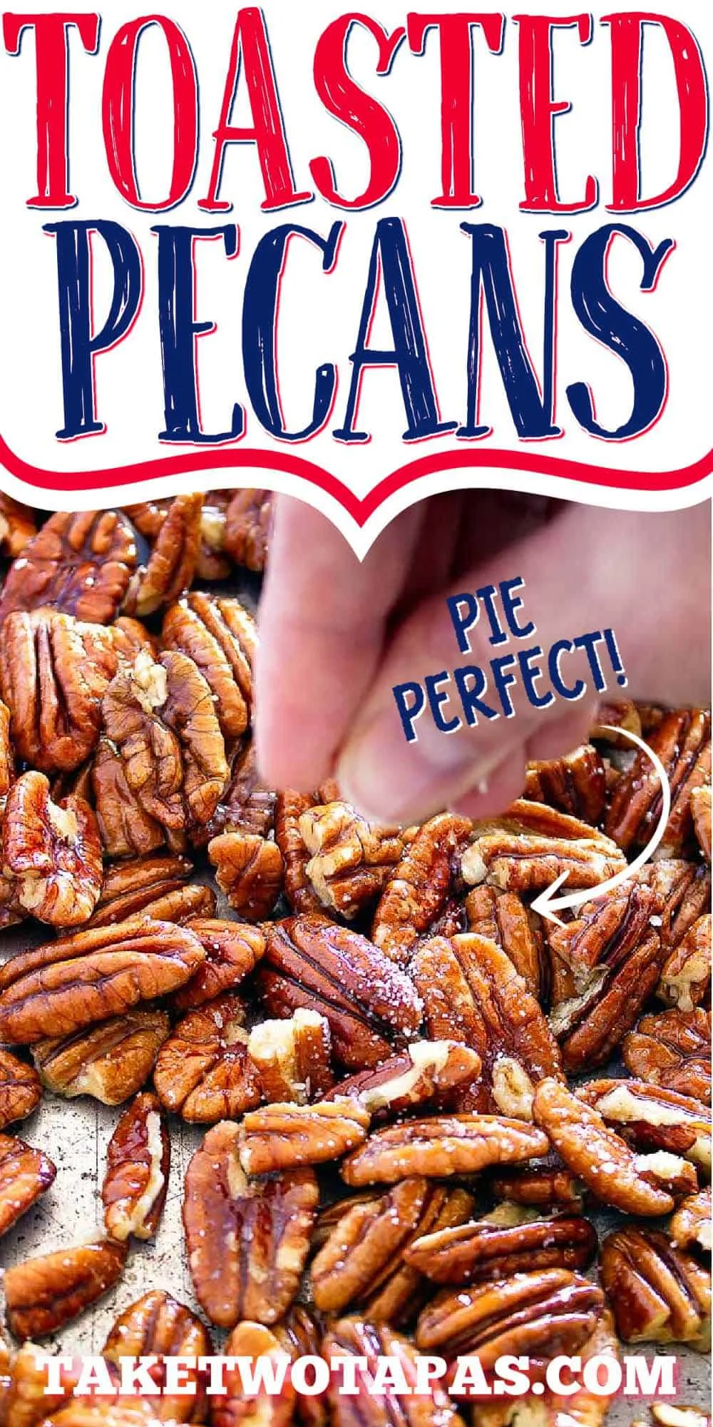 pecans on a sheet pan